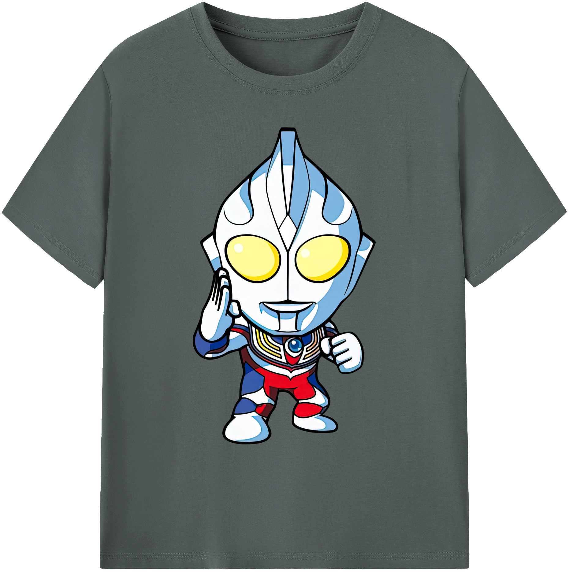 （画像用） ウルトラマン Ultraman 綿100％ メンズ半袖Tシャツ｜肌触りやわらか＆通気性
